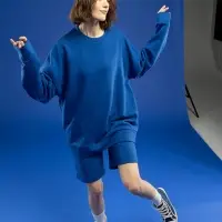 Свитшот унисекс S2, синий, размер M/L