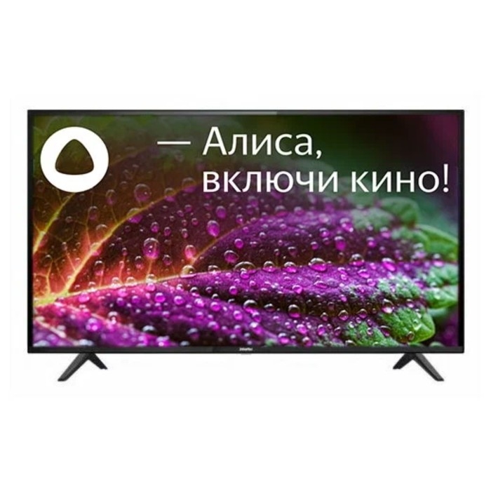 Телевизор Doffler 50KUS65, 50 Телевизор Doffler 50KUS65, 50", 3840x2160, DVB-T/T2/C/S2, HDMI 3, USB 2, Smart TV, чёрный
