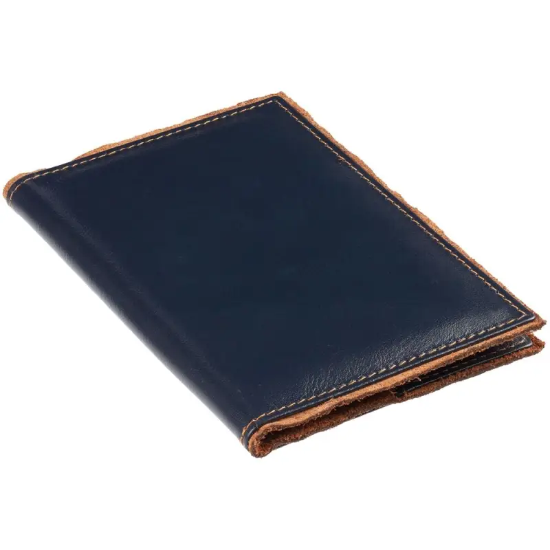 Обложка для паспорта Palermo, синяя Обложка для паспорта Palermo, синяя