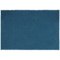 Плед Fringy, синий с голубым Плед Fringy, синий с голубым