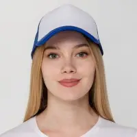 Бейсболка Sunbreaker, ярко-синяя с белым