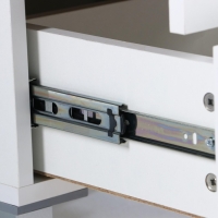 Комод высокий для ванной комнаты, белый,  50 х 34 х 98,6 см