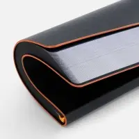 Ежедневник Trait, недатированный, черный с оранжевым Ежедневник Trait, недатированный, черный с оранжевым