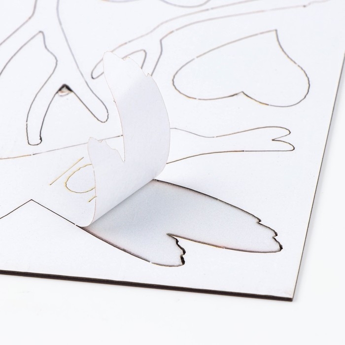 Наклейки интерьерные "Олененок", детские, декор на стену, панно 120 х 82 см