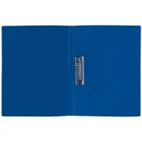 Папка с прижимом Expert, синяя