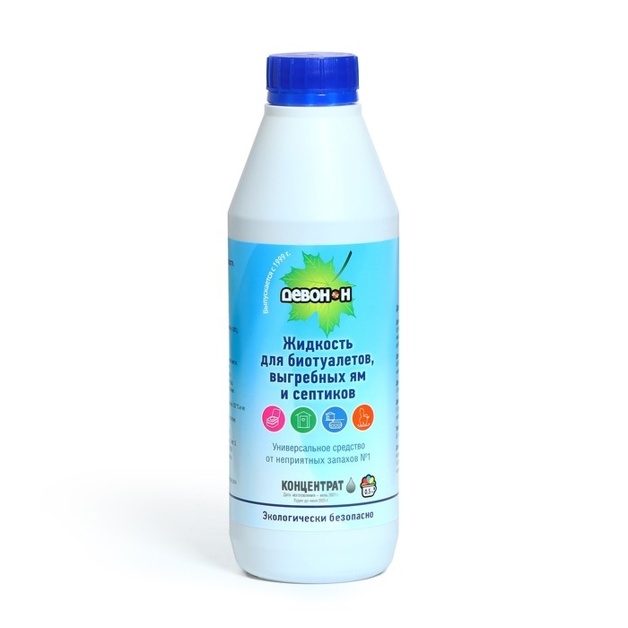Жидкость для дачного туалета, выгребных ям и биотуалета &laquo;Девон-Н&raquo;, концентрат, 0.5 л