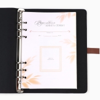 Родословная книга со встроенной флешкой 16 Gb &laquo;Наше фамильное дерево&raquo;, 17,5 х 23 см.