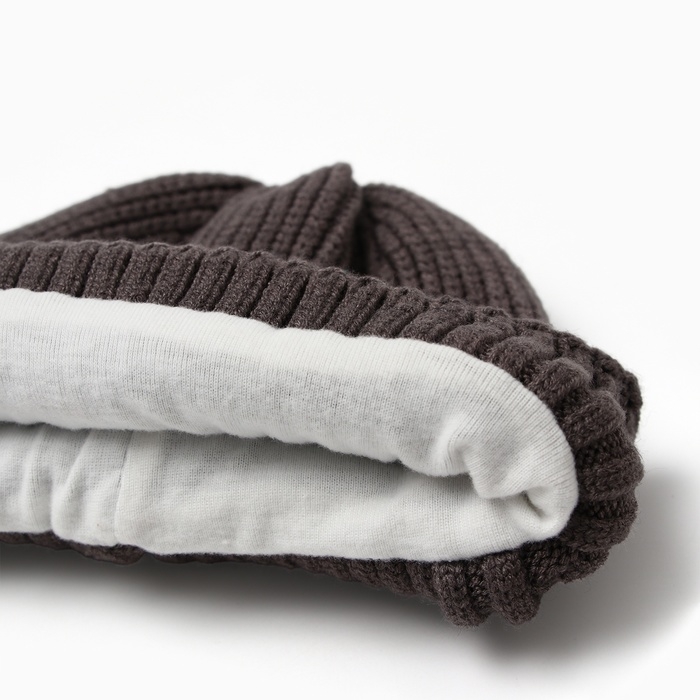 Шапка Крошка Я, р. 46-48см, 1-3 года, серый