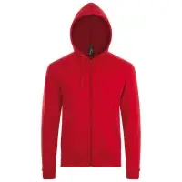 Толстовка унисекс Stone красная, размер L