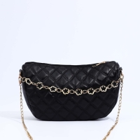 Сумка кросс-боди на молнии, цвет чёрный Сумка кросс-боди на молнии, цвет чёрный