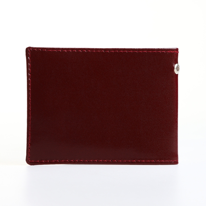 Обложка для удостоверения Обложка для удостоверения "Ветеран труда", цвет бордовый