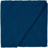 Плед Locus Solus, темно-синий (лазурный) Плед Locus Solus, темно-синий (лазурный)