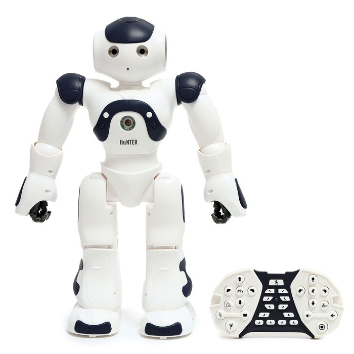 Робот радиоуправляемый &laquo;Хантер&raquo;, дым, свет, звук, с аккумулятором, цвета МИКС