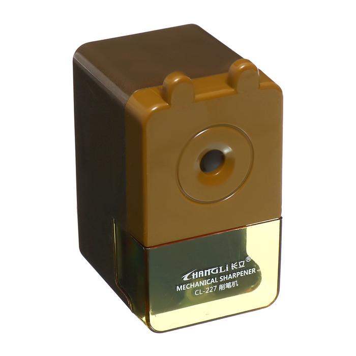 Точилка механическая с контейнером Классика Золото Точилка механическая с контейнером Классика Золото