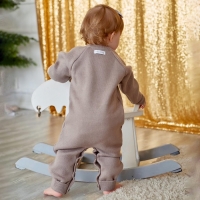 Комбинезон вязаный Крошка Я &laquo;Заяц&raquo;, рост 86-92 см