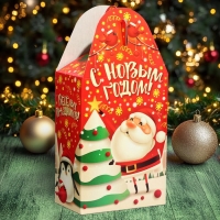 Новый год. Новогодний подарок "Дед мороз с пингвином", 150 г