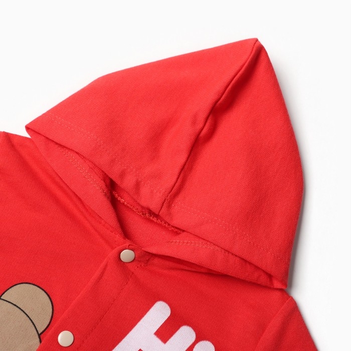 Комплект для мальчика, цвет красный, рост 74 см