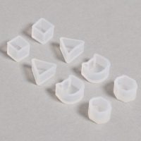 Форма силиконовая универсальная «Сережки-пусеты», набор 8 шт. (4 вида) Форма силиконовая универсальная «Сережки-пусеты», набор 8 шт. (4 вида)