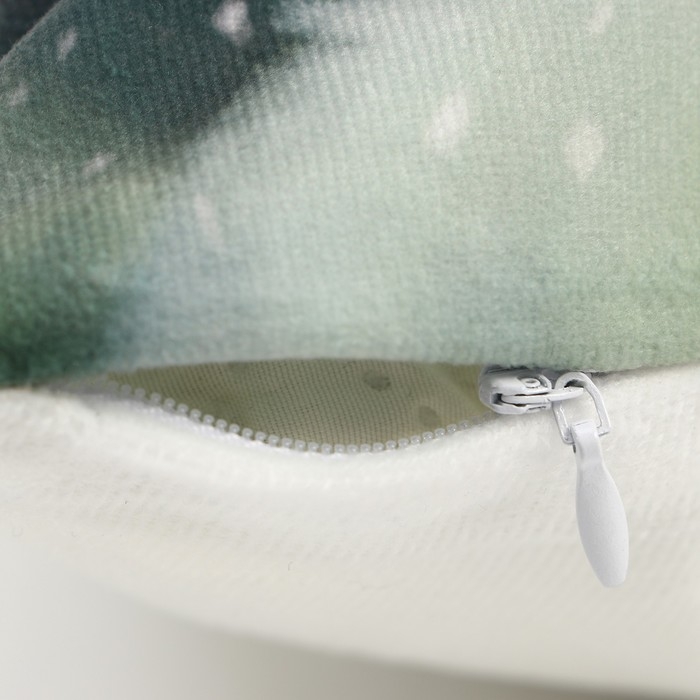 Чехол на подушку Этель Чехол на подушку Этель "Зимний лес", 40*40 см, 100 п/э, велюр