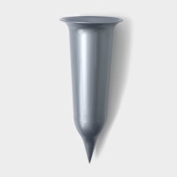 Ваза, 650 мл, цвет серебряный Ваза, 650 мл, цвет серебряный