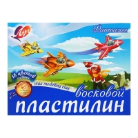 Пластилин мягкий (восковой), 18 цветов, 270 г, "Фантазия", со стеком, микс Пластилин мягкий (восковой), 18 цветов, 270 г, "Фантазия", со стеком, микс