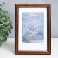 Фоторамка пластик "Радуга" 10х15 см, бронза Фоторамка пластик "Радуга" 10х15 см, бронза