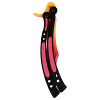 Деревянный нож-бабочка &laquo;Градиент&raquo;, серия &laquo;Легендарный&raquo;