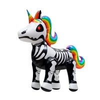 Шар фольгированный 25" «Единорог в костюме скелета» Шар фольгированный 25" «Единорог в костюме скелета»