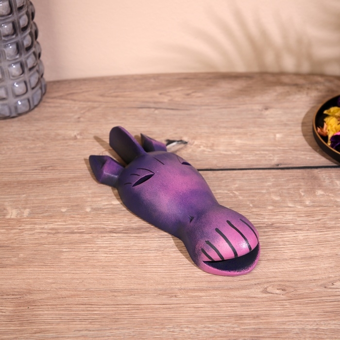 Маска "Зебра" дерево 18 см