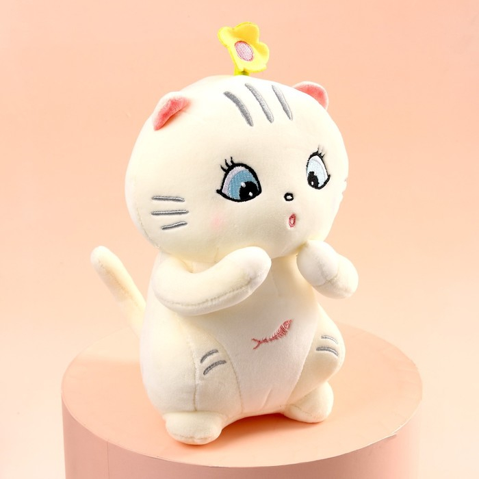 Мягкая игрушка &laquo;Белая кошечка&raquo;
