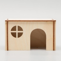 Домик для грызунов малый, 12,5 х 7,5 х 7,5 см Домик для грызунов малый, 12,5 х 7,5 х 7,5 см