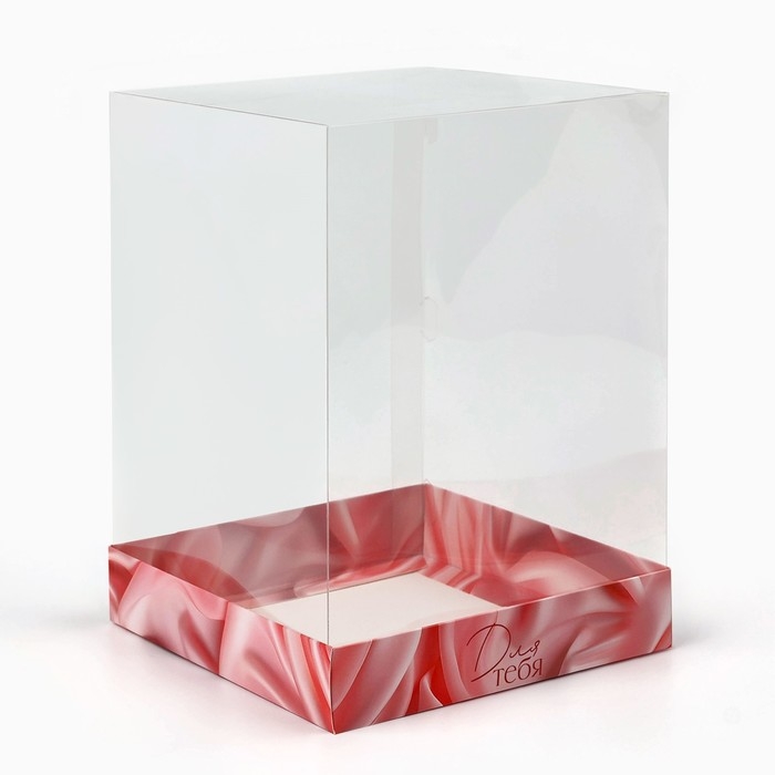 Коробка для кондитерских изделий «Шёлк», 15 х 15 х 20 см Коробка для кондитерских изделий «Шёлк», 15 х 15 х 20 см