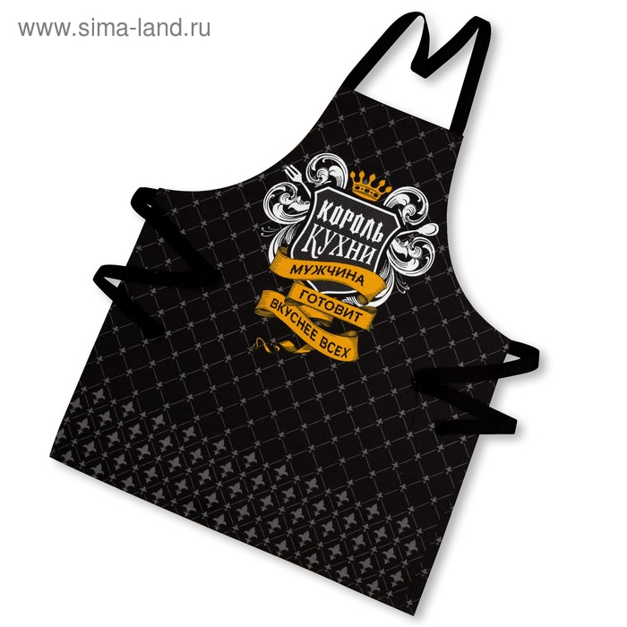 Кухонный набор 3 пр. Кухонный набор 3 пр. "Король кухни" фартук 60х70 см, прихватка 20х20 см, полотенце 35х60 см