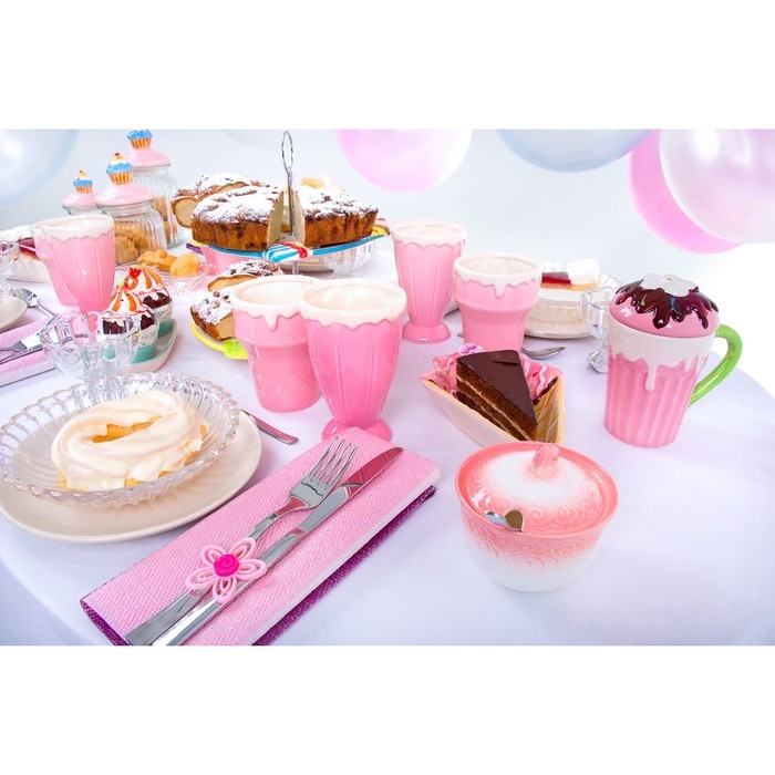 Тарелка десертная керамическая Доляна «Пастель», d=19 см, цвет крем-брюле Тарелка десертная керамическая Доляна «Пастель», d=19 см, цвет крем-брюле