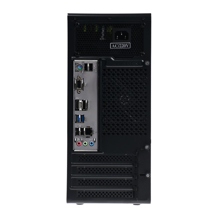 Компьютер Raskat Standart 300, i3 10100, 8 Гб, SSD 240 Гб, Intel UHD, noOS, чёрный