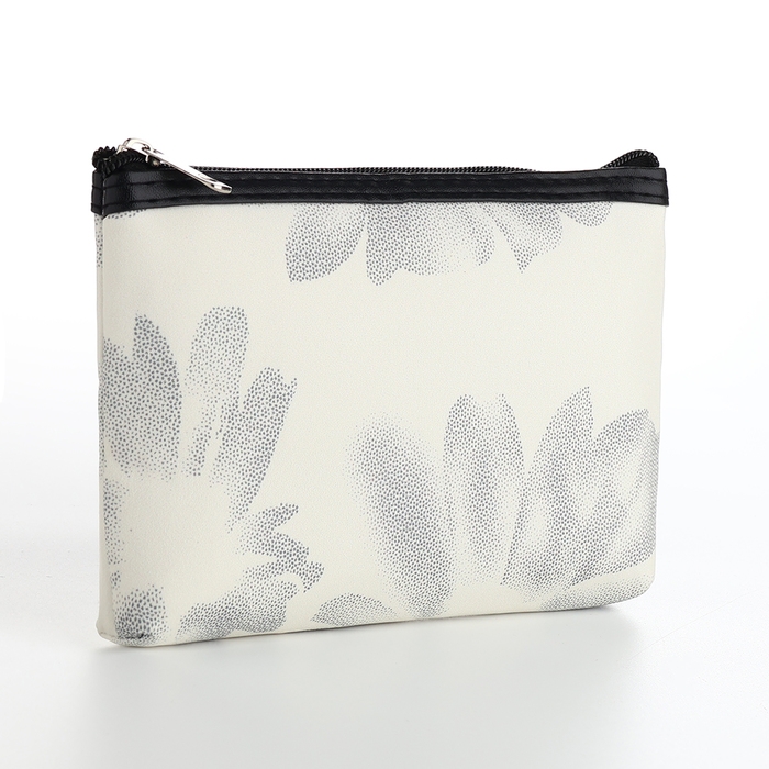 Косметичка на молнии, цвет белый Косметичка на молнии, цвет белый