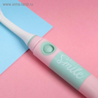 Зубная щётка детская электрическая &laquo;Начни день с улыбки&raquo;, LP-001, 19,2 х 5,5 см.