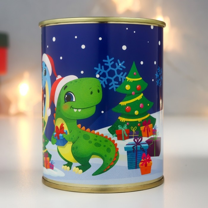 Копилка-банка металл Копилка-банка металл "Коплю на подарочки самому себе"