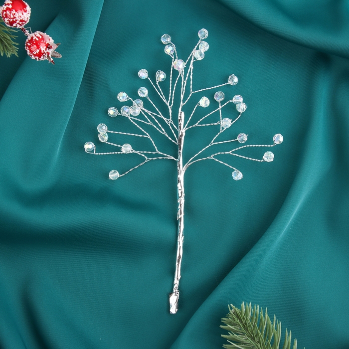 Декор Декор "Хрустальная сказка" 18 см, прозрачный шарик