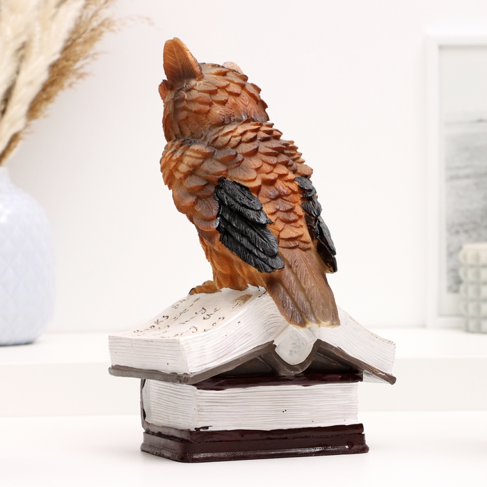 Фигура Фигура "Сова на книгах" 14х15х21см