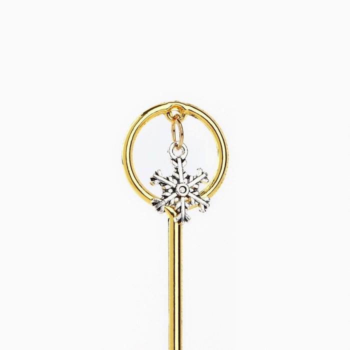 Ложка чайная с подвесом новогодняя «Мечты сбываются» на Новый год, 11,5 х 2 см Ложка чайная с подвесом новогодняя «Мечты сбываются» на Новый год, 11,5 х 2 см