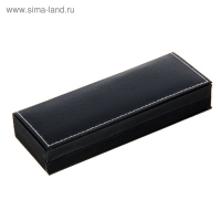 Ручка подарочная, шариковая, в кожзам футляре, поворотная, VIP корпус, серебряно-золотистый корпус Ручка подарочная, шариковая, в кожзам футляре, поворотная, VIP корпус, серебряно-золотистый корпус