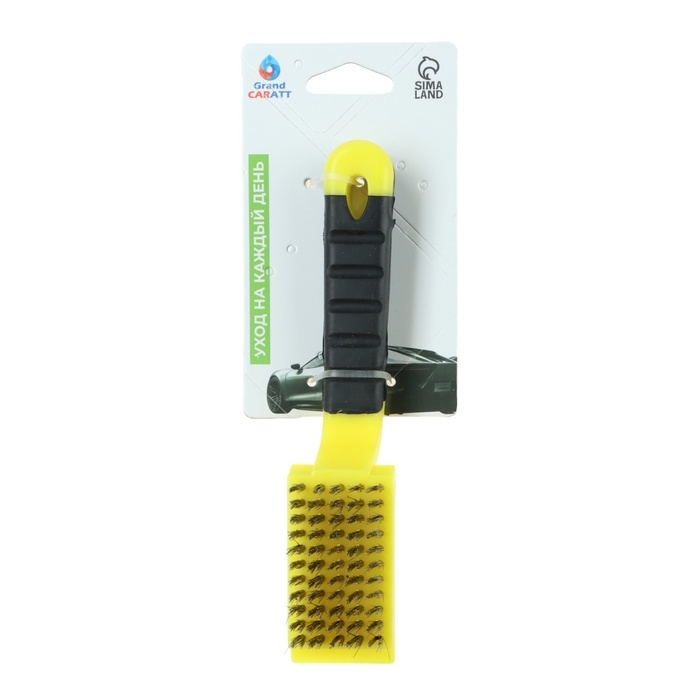 Щётка для автомобиля, 18 см, металлическая щетина Щётка для автомобиля, 18 см, металлическая щетина