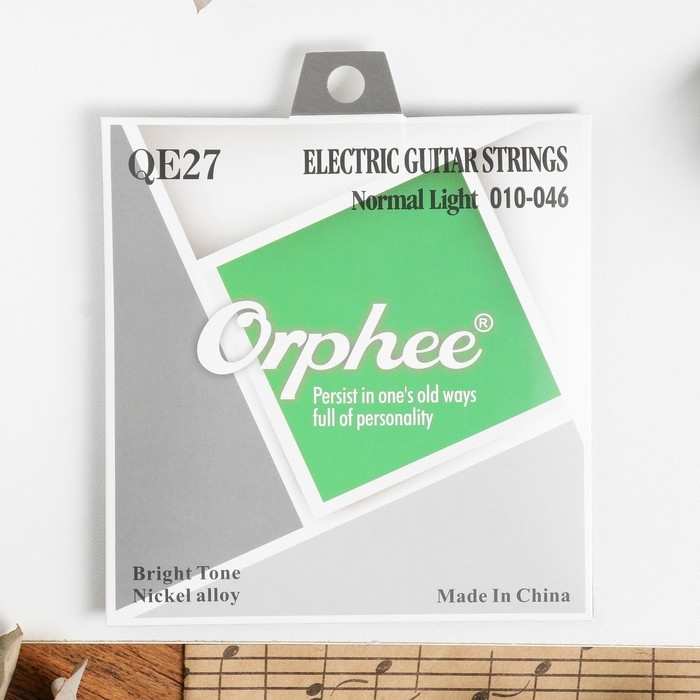 Струны для электрогитары Orphee QE27, 010-046 Струны для электрогитары Orphee QE27, 010-046