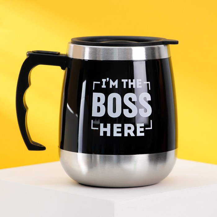 Термокружка &laquo;Boss&raquo;, 400 мл, сохраняет тепло 2 ч