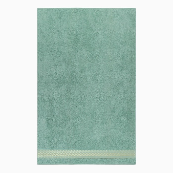 Полотенце махровое Pirouette, 70х130см, цвет зеленый, 420г/м2, хлопок