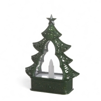 Светильник "Новогодняя елка" 3хААА зеленый 5,5х13х17см Светильник "Новогодняя елка" 3хААА зеленый 5,5х13х17см