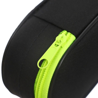 Пенал-футляр 85 х 210 х 50 мм с откидной планкой, мягкий, текстильный, Оникс, ПМК 24-42 Black, чёрный/ярко-салатовый Пенал-футляр 85 х 210 х 50 мм с откидной планкой, мягкий, текстильный, Оникс, ПМК 24-42 Black, чёрный/ярко-салатовый
