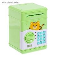 Сейф игрушечный «Весёлые зверята» со звуковыми эффектами Сейф игрушечный «Весёлые зверята» со звуковыми эффектами