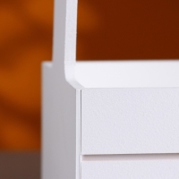 Ящик - кашпо деревянный 25х15х30 "Любимой Маме" Белый Ящик - кашпо деревянный 25х15х30 "Любимой Маме" Белый